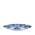 Dolce & Gabbana porcelain Fiore platter - Blue