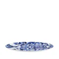 Dolce & Gabbana mediterranean-pattern porcelain platter - Blue
