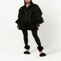 Dolce & Gabbana lace-up bomber jacket - Black