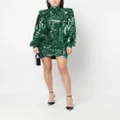 Philipp Plein sequin-embellished dress - Green