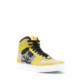 Philipp Plein Crystal Notorious high-top sneakers - Yellow