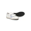 Golden Goose Kids star-patch touch-strap sneakers - White