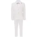 Moustache tuxedo four-piece suit - White