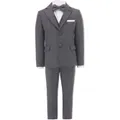 Moustache tuxedo four-piece suit - Grey