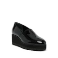 Onitsuka Tiger Wedge-S patent leather loafers - Black