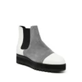 Onitsuka Tiger Side Gore leather Chelsea boots - White