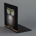 Fornasetti owl bookends - Black