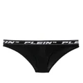 Philipp Plein logo-waist briefs (set of three) - Black