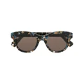 Kenzo round frame sunglasses - Black