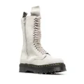 Rick Owens x Dr. Martens Quad sole calf-length boots - Grey