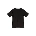 Balenciaga logo-underband compression top - Black