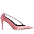 Giuseppe Zanotti Filipa Crystal embellished pumps - Pink