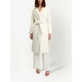 Unreal Fur Love Affair belted wrap coat - White