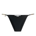Stella McCartney chain link-detail bikini bottoms - Black