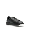 Emporio Armani lace-up low-top sneakers - Black