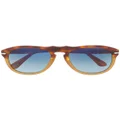 Persol tortoiseshell aviator sunglasses - Brown