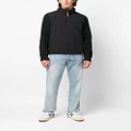ASPESI knit-sleeves padded jacket - Black