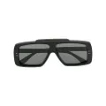 Gucci Eyewear oversized sunglasses - Black