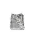 Rabanne geometric metallic crossbody bag - Grey