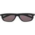 Montblanc square-frame tinted sunglasses - Black