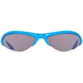 Balenciaga Wire cat-eye sunglasses - Blue