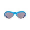 Balenciaga Wire cat-eye sunglasses - Blue