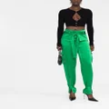 TOM FORD tapered belted cargo trousers - Green