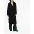 MSGM single-breasted button-fastening coat - Black