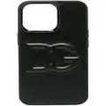 Dolce & Gabbana DG-logo iPhone 13 Pro case - Black