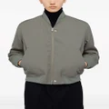 Jil Sander zip-fastening bomber jacket - Green