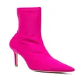 Stuart Weitzman 90mm sock-style boots - Pink