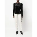 ISABEL MARANT high-waisted straight cut jeans - Neutrals