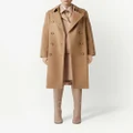 Burberry Kensington cashmere trench coat - Neutrals