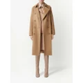 Burberry Kensington cashmere trench coat - Neutrals