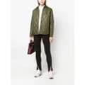 ASPESI quilted button-up jacket - Green