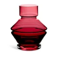 raawii Relæ glass vase (26cm) - Red