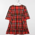 Mini Rodini check flannel dress - Red