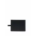 Emporio Armani pebbled-effect leather wallet - Black