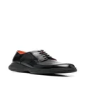 Santoni lace-up derby shoes - Black