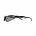 Balenciaga Eyewear Xpander cat-eye frame sunglasses - Black