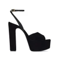 Saint Laurent Jodie 95mm sandals - Black