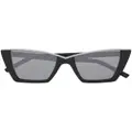 Saint Laurent cat-eye frame sunglasses - Silver