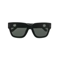Linda Farrow Amber oversized-frame sunglasses - Black