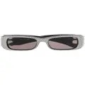 Balenciaga Dynasty rectangle-frame sunglasses - Black