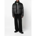 Versace zip-fastening padded jacket - Black