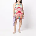 Camilla floral-print silk shift dress - Multicolour