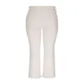 MOTHER cropped bootcut jeans - White