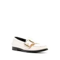 Bally buckle-detail loafers - White