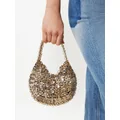 Rabanne gold-tone sequin-embellished bag