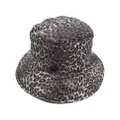 Maison Michel leopard-print bucket hat - Brown